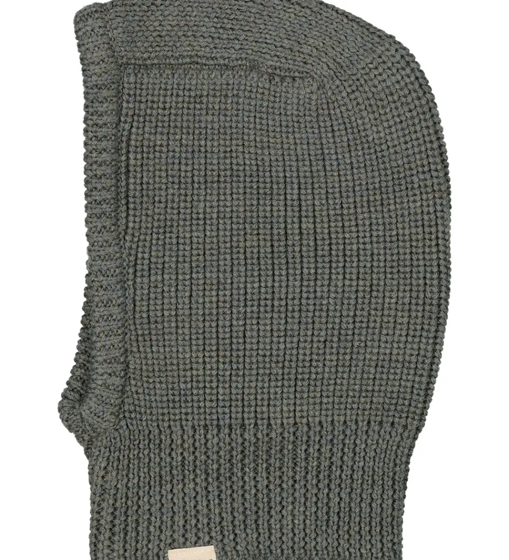 MarMar Elefanthuer*Elefanthue - Uld - 2-lags - Strik - Olive Leaf Melange