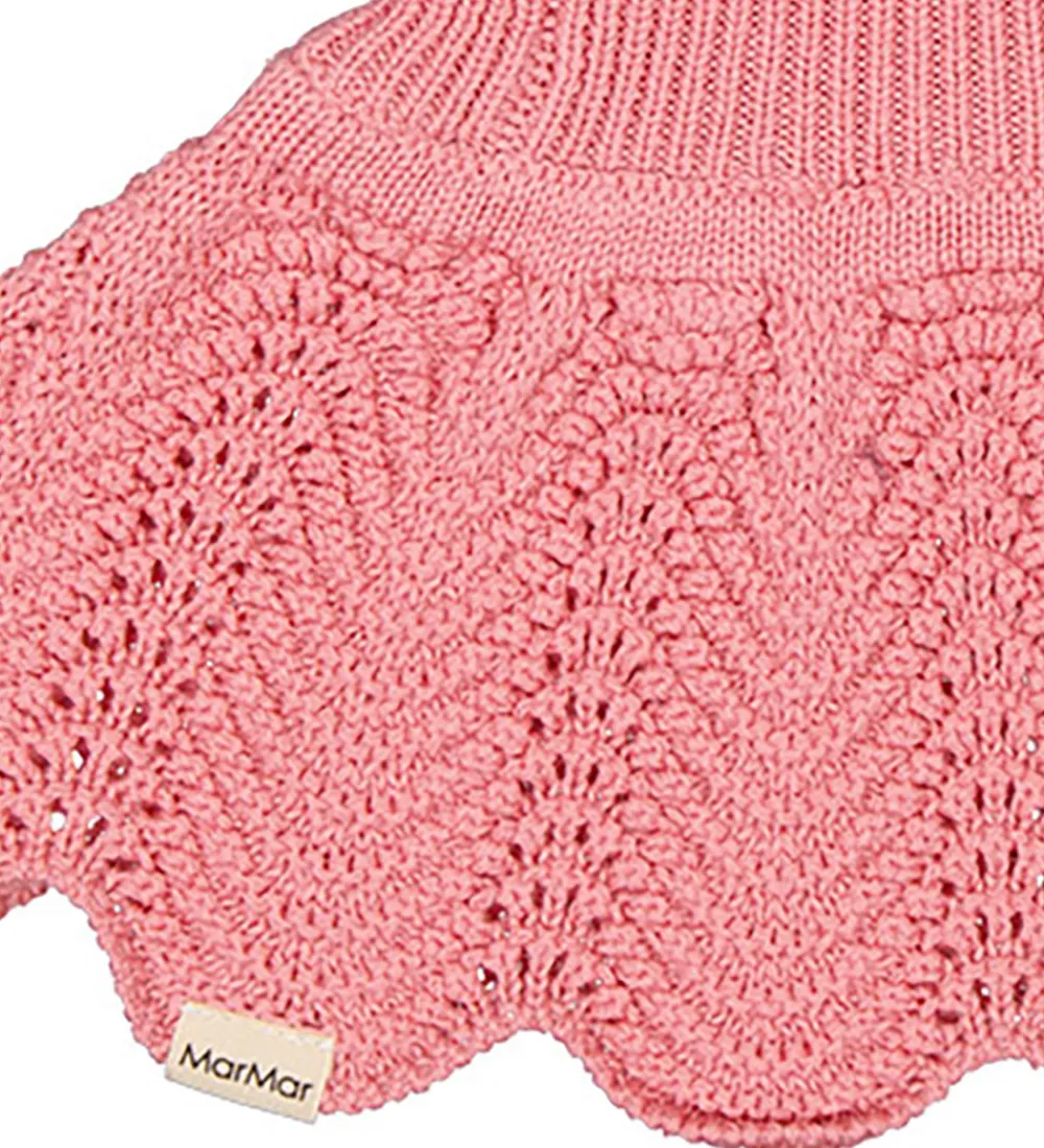 MarMar Elefanthuer*Elefanthue - Uld/Bomuld - 2-lags - Strik - Raspberry