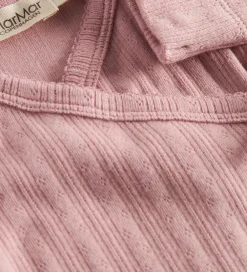Heldragter-MarMar Heldragt m. Fødder - Modal - Rib - Rubetta - Soft Berry