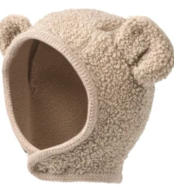 Babyhjelme-MarMar Hue - Fleece - Aki - Oyster Grey