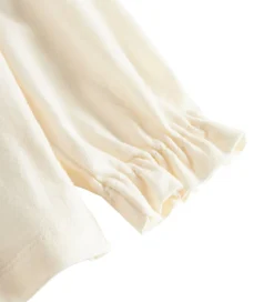 MarMar Kjoler|Juletøj*Kjole - Bomuld/Modal - Tielle - Gentle White