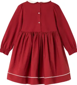 Kjoler|Juletøj-MarMar Kjole - Bomuld/Modal - Dielle - Hibiscus Red
