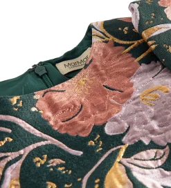 MarMar Kjoler|Juletøj*Kjole - Jacquard - Doreen - Winter Bouquet