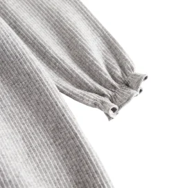 MarMar Kjoler*Kjole - Rib/Modal - Dikte - Light Grey Melange