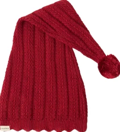 MarMar Juletøj*Nissehue - Strik - Alfen - Hibiscus Red