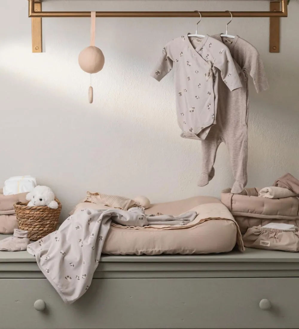 Puslepuder Og -Underlag-MarMar Puslepudebetræk - Beige Rose