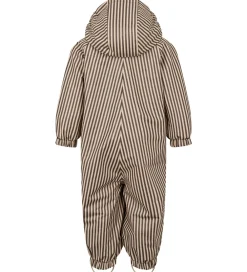Regntøj-MarMar Regndragt m Fleece - PU - Orion - Brown Stripe