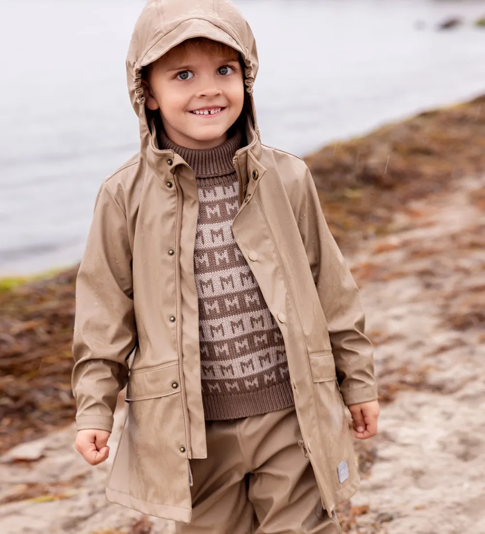 MarMar Regntøj*Regnjakke - PU - October - Sepia Brown