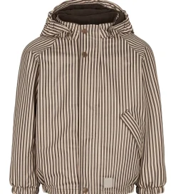 MarMar Regntøj*Regntøj m Fleece - PU - Obo - Brown Stripe