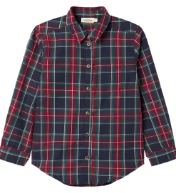 Skjorter|Juletøj-MarMar Skjorte - Tommy - Pilot Navy Check