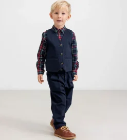 Skjorter|Juletøj-MarMar Skjorte - Tommy - Pilot Navy Check