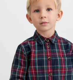 Skjorter|Juletøj-MarMar Skjorte - Tommy - Pilot Navy Check