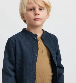 MarMar Skjorter*Skjorte - Torben - Dark Blue Stripe