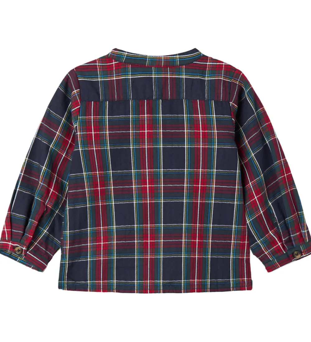 Skjorter|Juletøj-MarMar Skjorte - Totoro - Pilot Navy Check