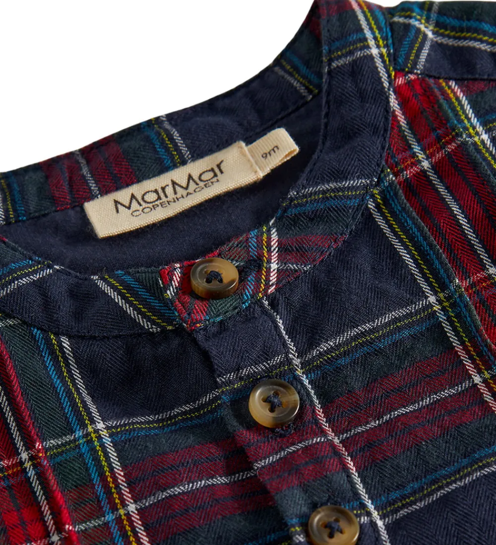 Skjorter|Juletøj-MarMar Skjorte - Totoro - Pilot Navy Check