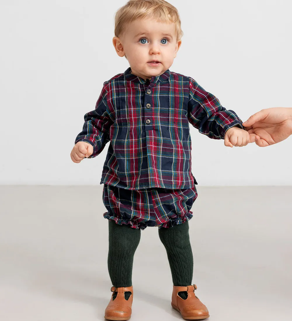 Skjorter|Juletøj-MarMar Skjorte - Totoro - Pilot Navy Check