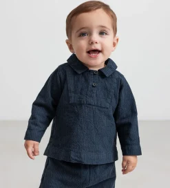MarMar Skjorter*Skjorte - Tovas - Dark Blue Stripe
