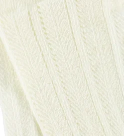 Strømpebukser-MarMar Strømpebukser - Hulmønster - Pointelle - Gentle White