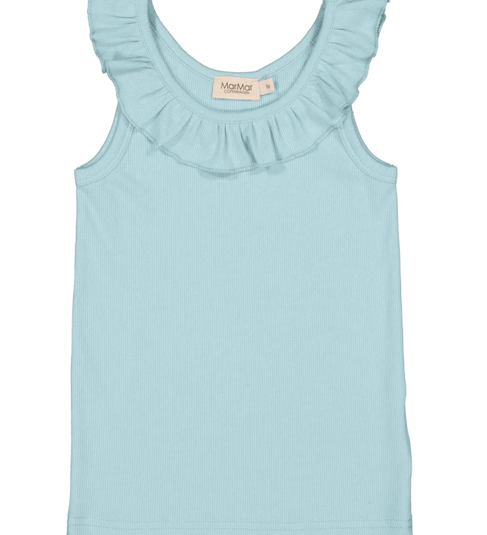 MarMar Toppe*Top - Rib - Modal - Tamar - Heavenly Blue