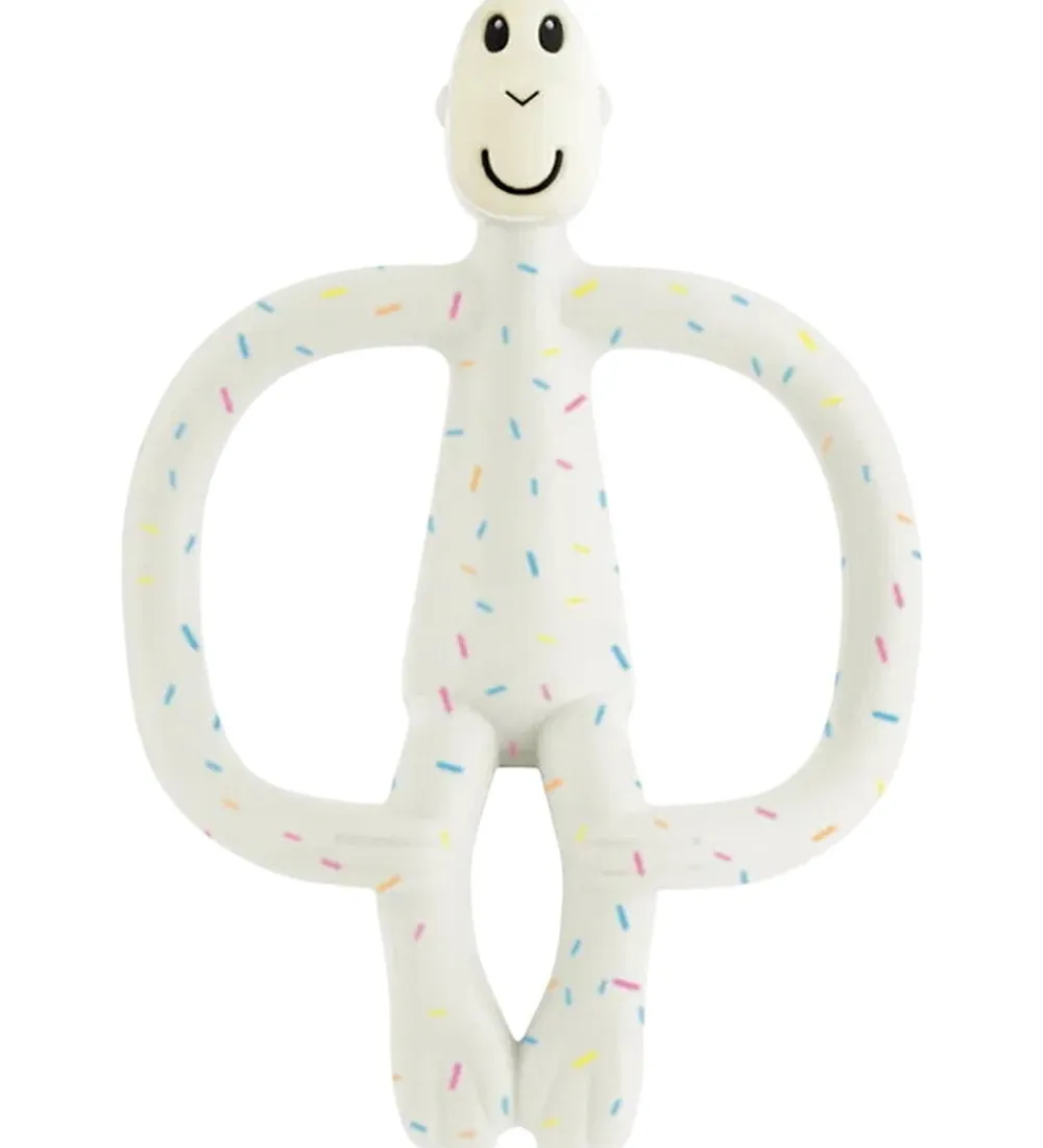 Matchstick Monkey Bideringe|Babylegetøj*Bidering - Confetti Cream