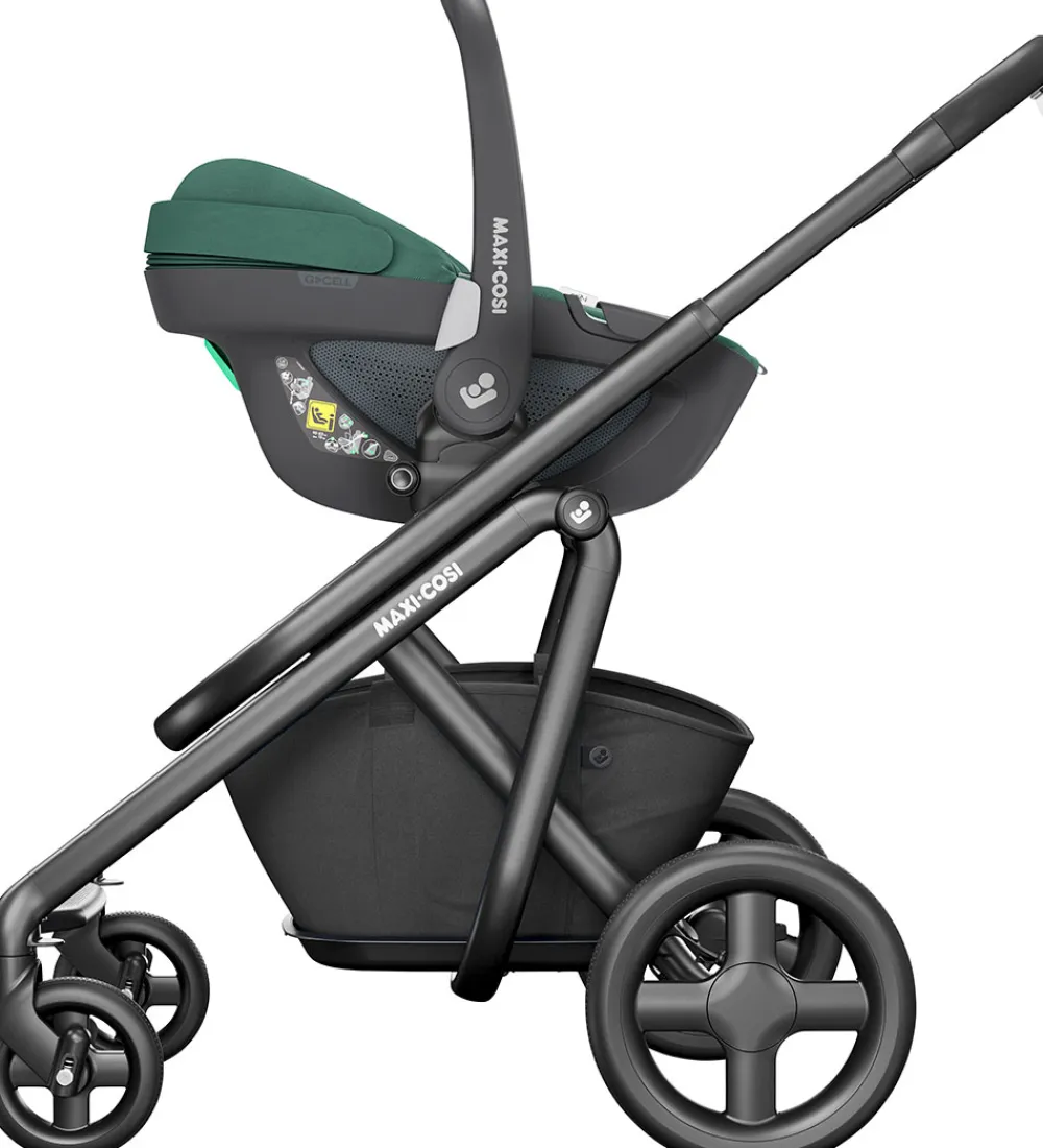 Autostole-Maxi-Cosi Autostol - Pebble 360 - Essential Green
