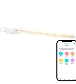 Senge|Natlamper-Maxi-Cosi Lysskinne m. WiFi - Connected Home - 31,2x2,4 cm - Glo