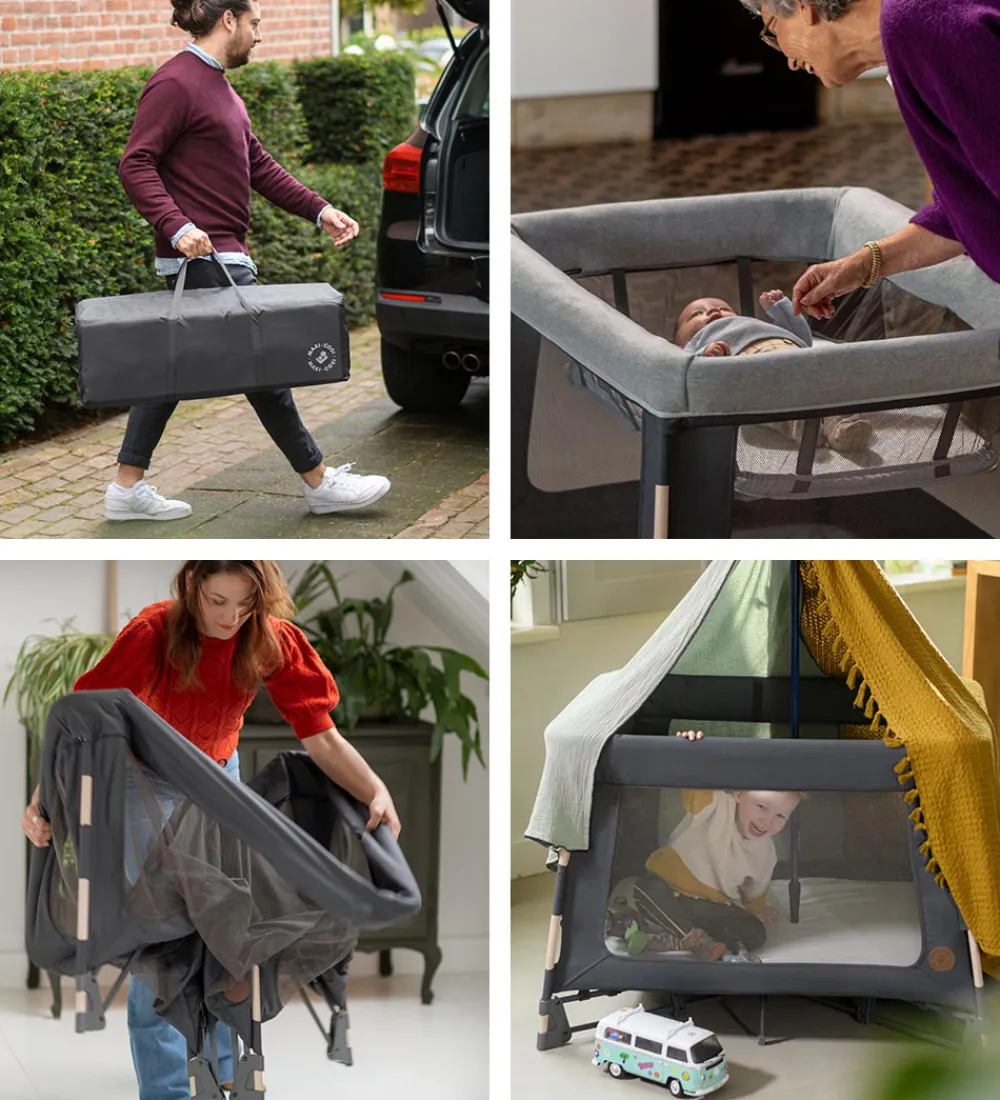 Maxi-Cosi Senge*Rejseseng - 3-i-1 - Swift - 106x86x76 cm - Beyond Grey