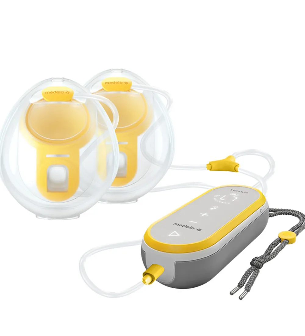 Brystpumper-Medela Elektrisk Brystpumpe - Dobbelt - Håndfri - Freestyle