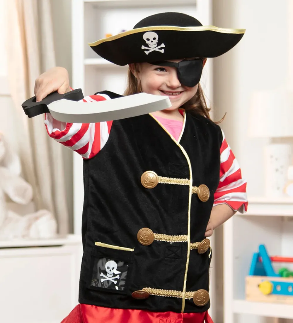 Melissa & Doug Udklædningstøj*Udklædning - Pirat-sæt - 4 Dele