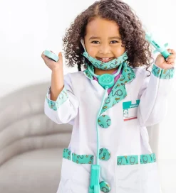 Udklædningstøj-Melissa & Doug Udklædning - Doktor-sæt - 8 Dele