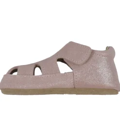 Skindfutter-Melton Ballerina Hjemmesko - Rose Grey