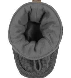 Melton Hjemmesko*Futter - Noos - Medium Grey Melange