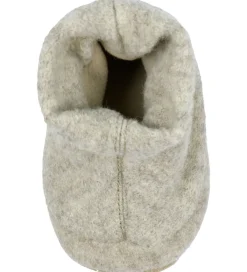 Hjemmesko-Melton Hjemmesko - Uld - Beige Melange