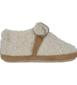 Hjemmesko-Melton Skindfutter - Fuzzy Teddy - Oxford Tan