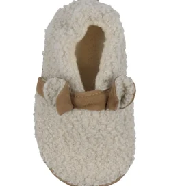Hjemmesko-Melton Skindfutter - Fuzzy Teddy - Oxford Tan