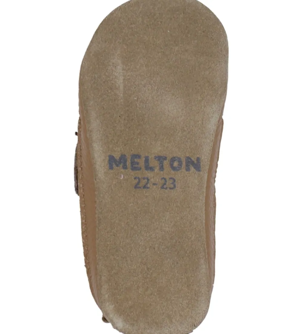 Hjemmesko-Melton Skindfutter - Noos - Owl - Biscuit