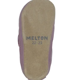 Hjemmesko-Melton Skindfutter - Noos - Mouse - Heather Mauve