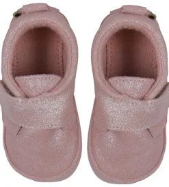 Hjemmesko-Melton Skindfutter - Shimmer - Rose Gray