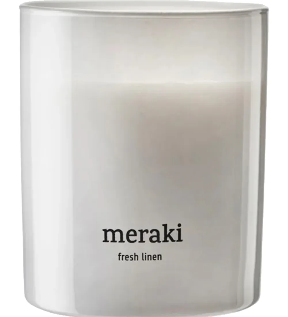 Duftlys-Meraki Duftlys - 200g - Fresh Linen