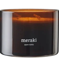 Duftlys-Meraki Duftlys - 340g - Warm Tonka
