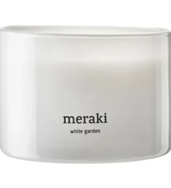 Duftlys-Meraki Duftlys - 340g - White Garden