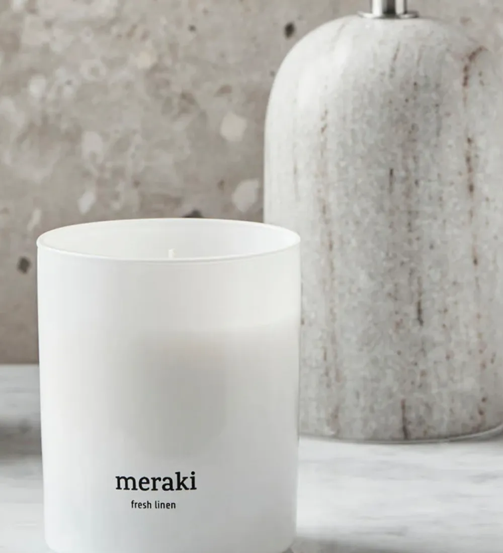 Duftlys-Meraki Duftlys - 200g - White Garden