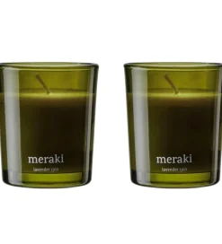 Duftlys-Meraki Duftlys - 2-pak - 2x60g - Oud Leaf