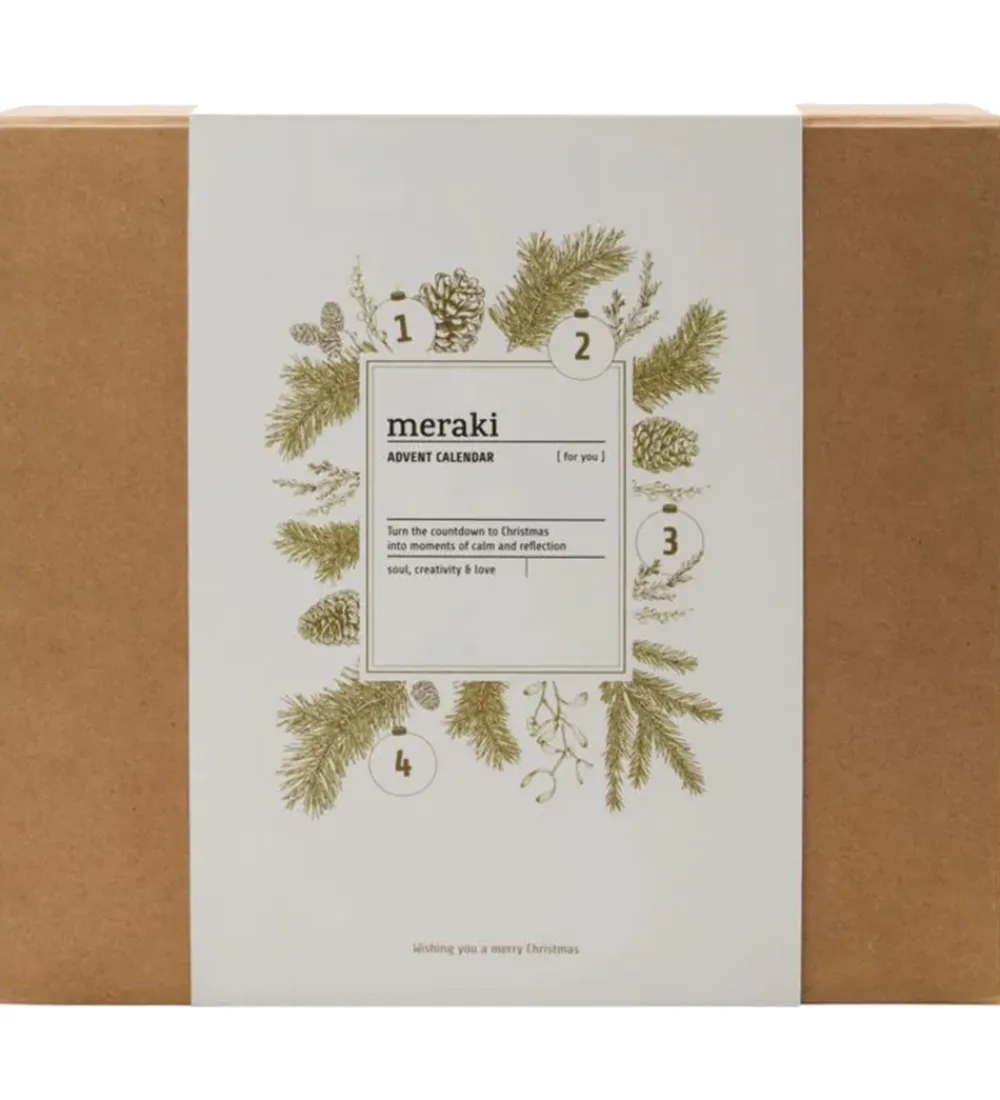 Meraki Julekalender*Gaveæske - Advent Kalender