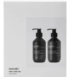 Meraki Pleje- Og Toiletartikler*Gaveæske - Håndsæbe/-lotion - 2 x 275 ml - Deep Valley