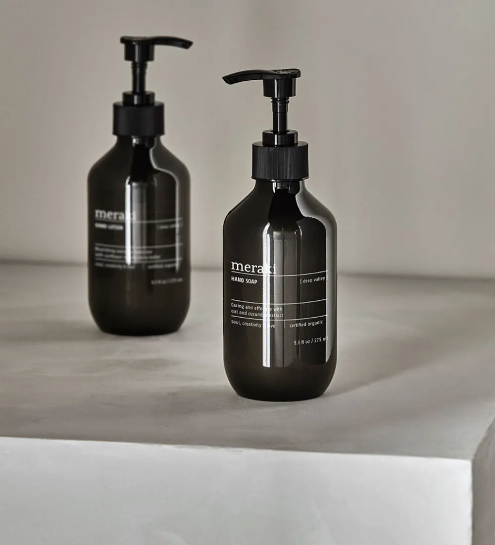 Meraki Pleje- Og Toiletartikler*Gaveæske - Håndsæbe/-lotion - 2 x 275 ml - Deep Valley