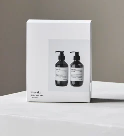Meraki Pleje- Og Toiletartikler*Gaveæske - Håndsæbe/-Lotion - 2 x 275 ml - Silky Mist