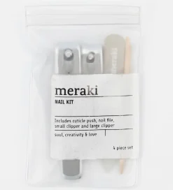 Neglesaks Og Negleklipper-Meraki Neglesæt - 4 dele