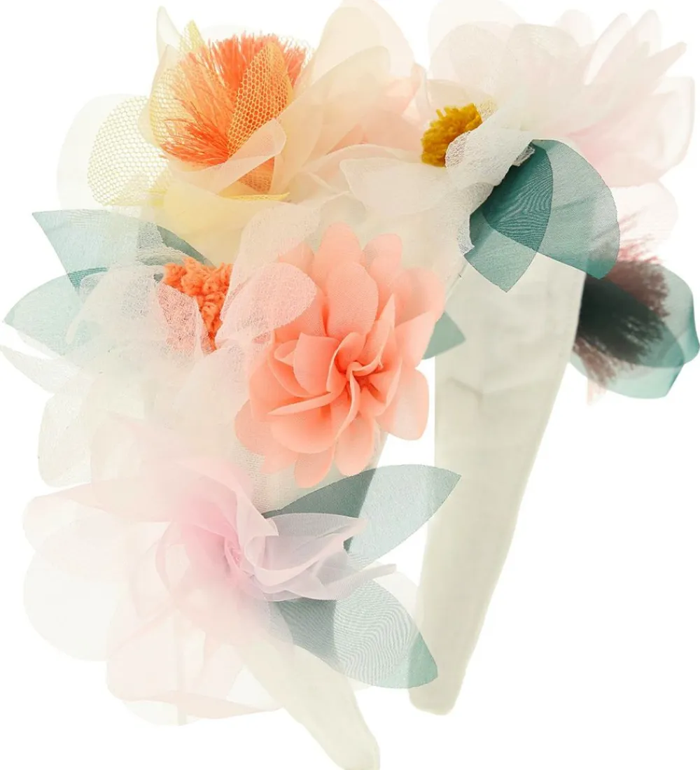 Hårbøjler-Meri Meri Hårbøjle - Tulle Floral Headband
