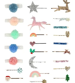 Meri Meri Julekalender*Julekalender - Hårpynt - 24 Låger